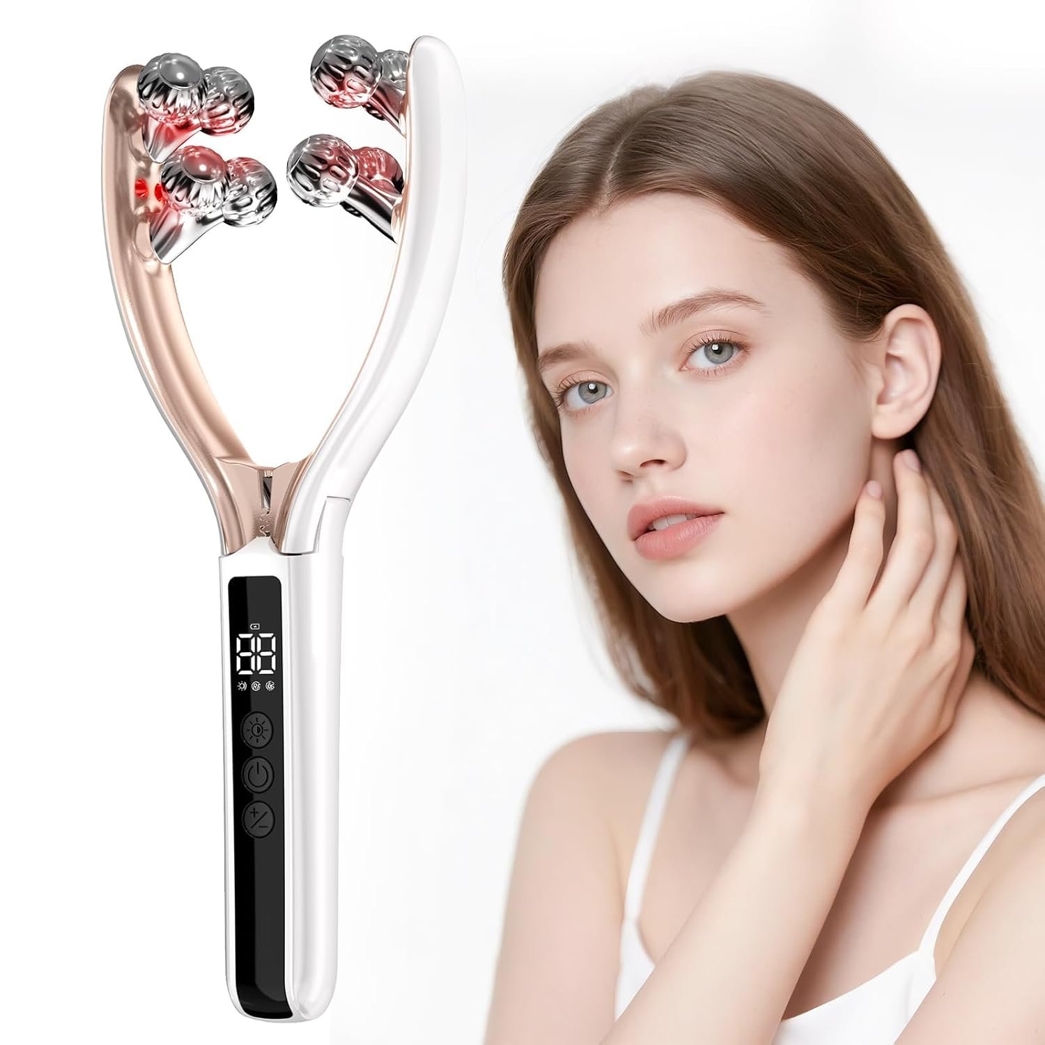 Face Massager Roller for TMJ/Jaw & Lymphatic Drainage
