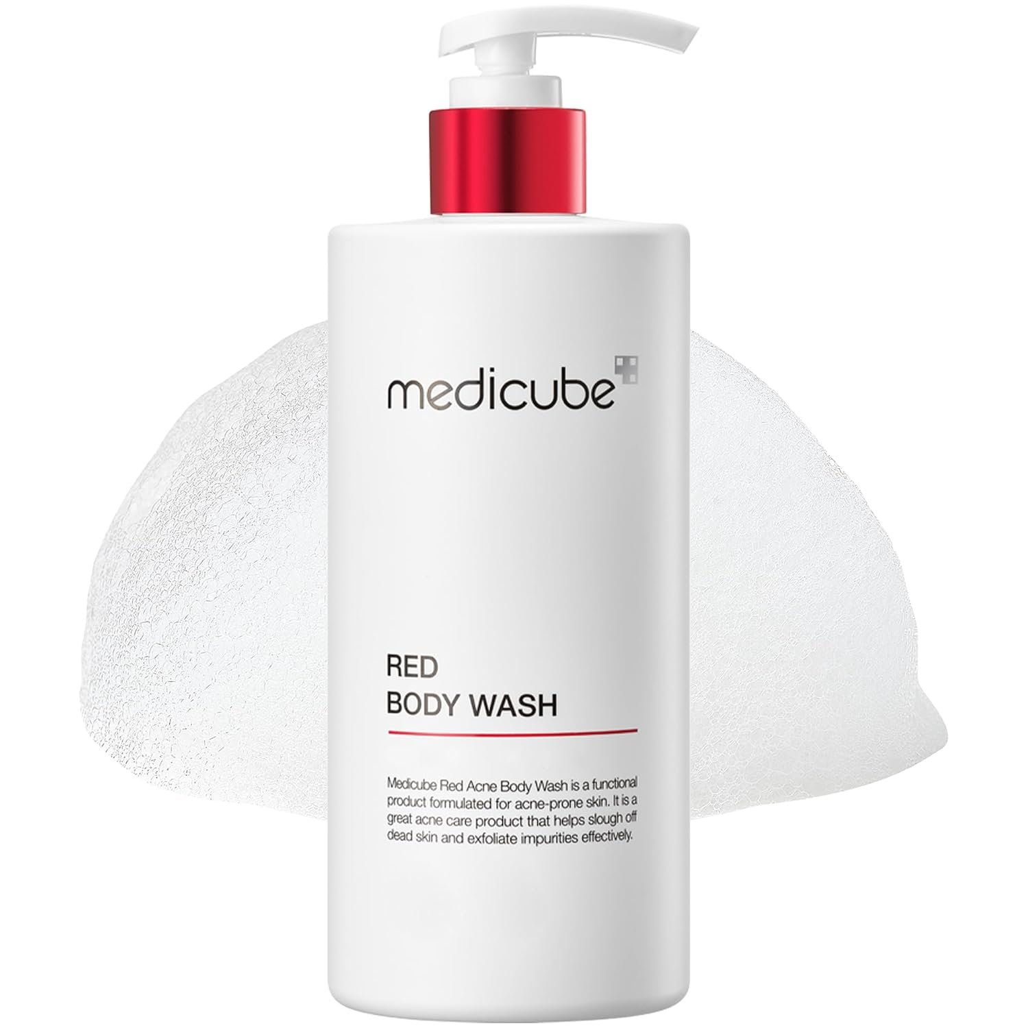 medicube Red Body Wash – Low pH Clarifying Body Wash For Back & Chest