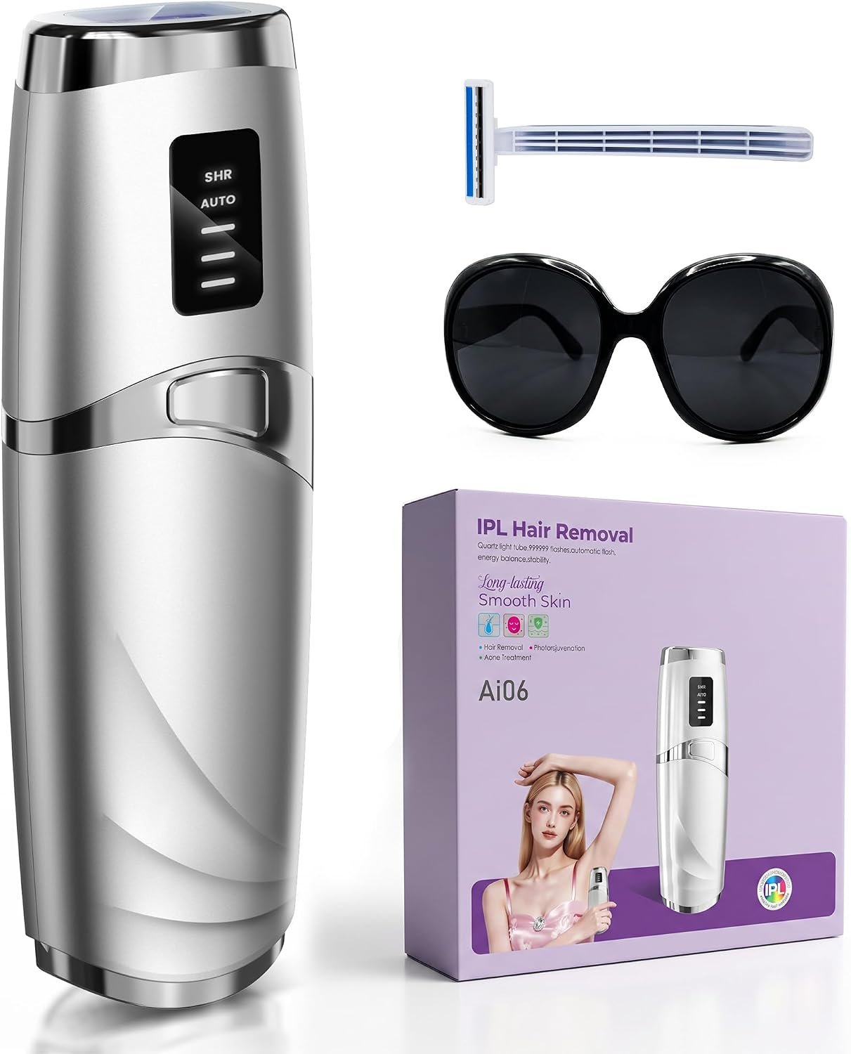 Laser Hair Removal LIJAI IPL Hair Removal Device for Women & Men