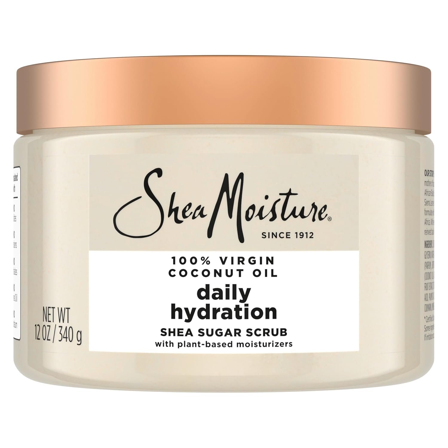 SheaMoisture Shea Sugar Body Scrub Virgin Coconut Oil 12 FO