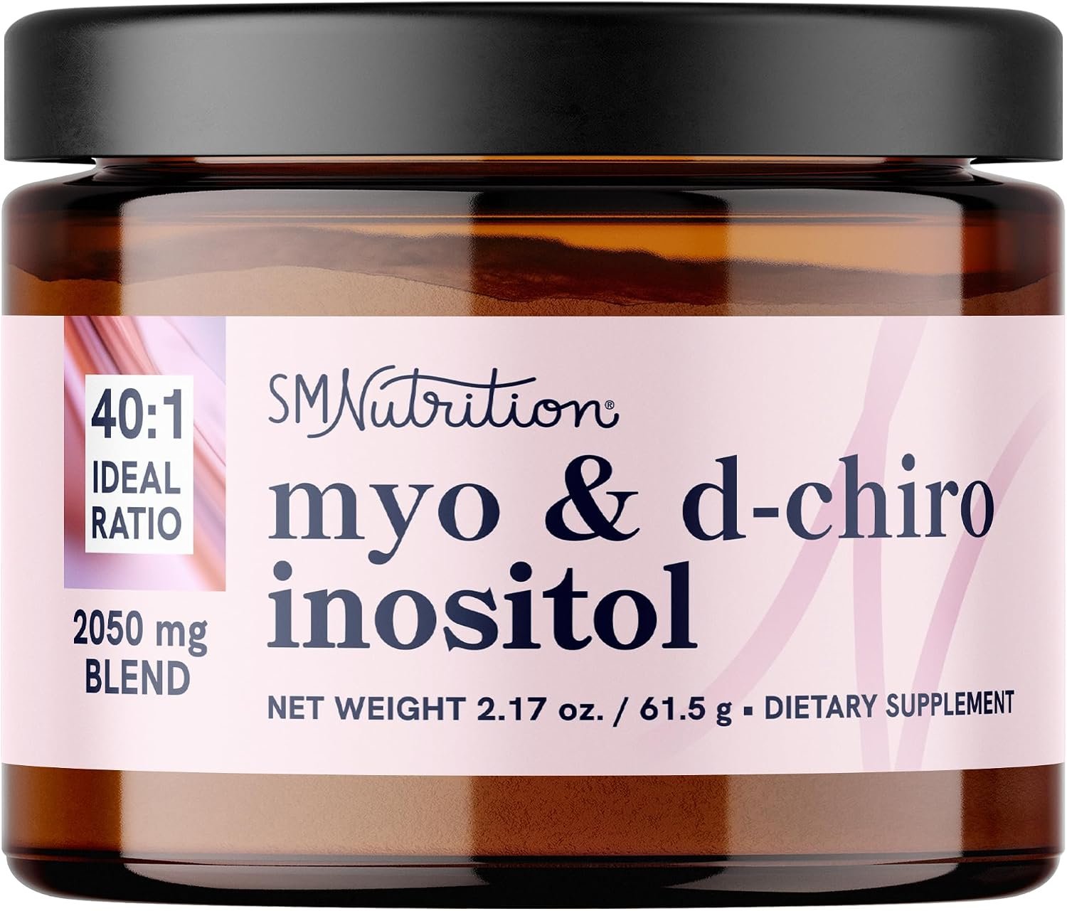 Myo-Inositol & D-Chiro Inositol Powder, Hormone Balance for Women, 2.17 oz