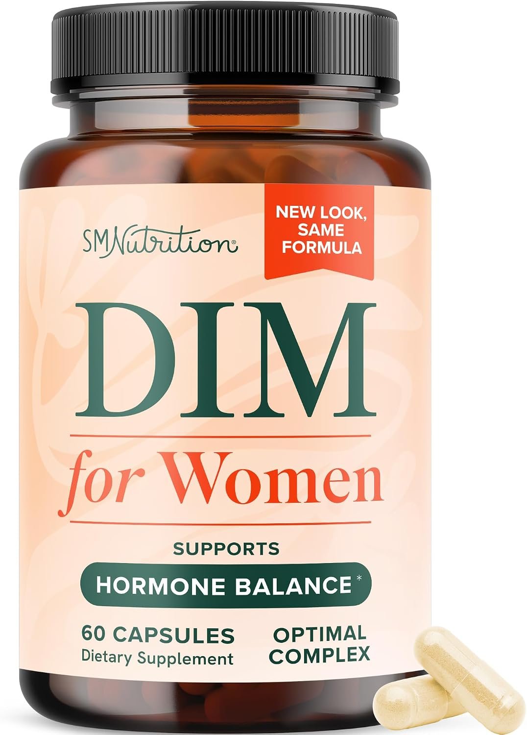 DIM Supplement for Women 250 mg, Estrogen Hormone Balance Menopause Support