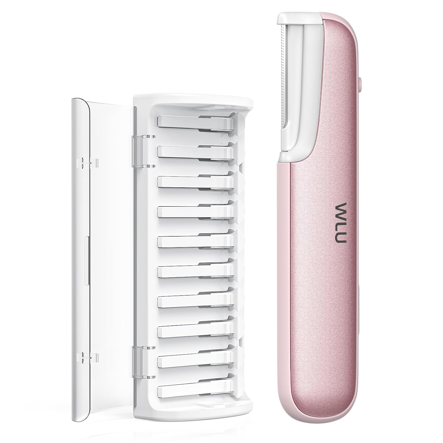WLU Dermaplane Razor for Women Face, Dermaplaning Tool for Face Pure Pink