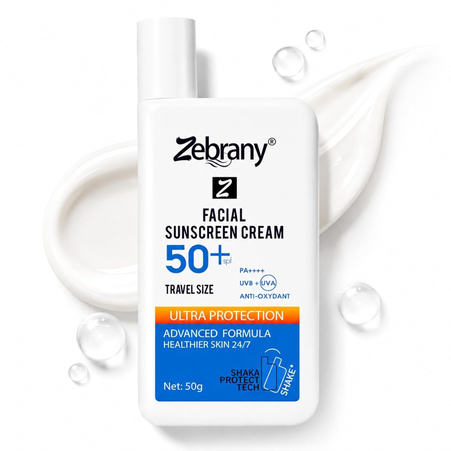 Facial Sunscreen, Oily & Acne-Prone Skin – SPF Moisturizer Face, No White Cast, Superior Sun Defense with a Clean Lightweight Feel, Mineral-Based with Zinc Oxide for Men & Women Daily Skincare.