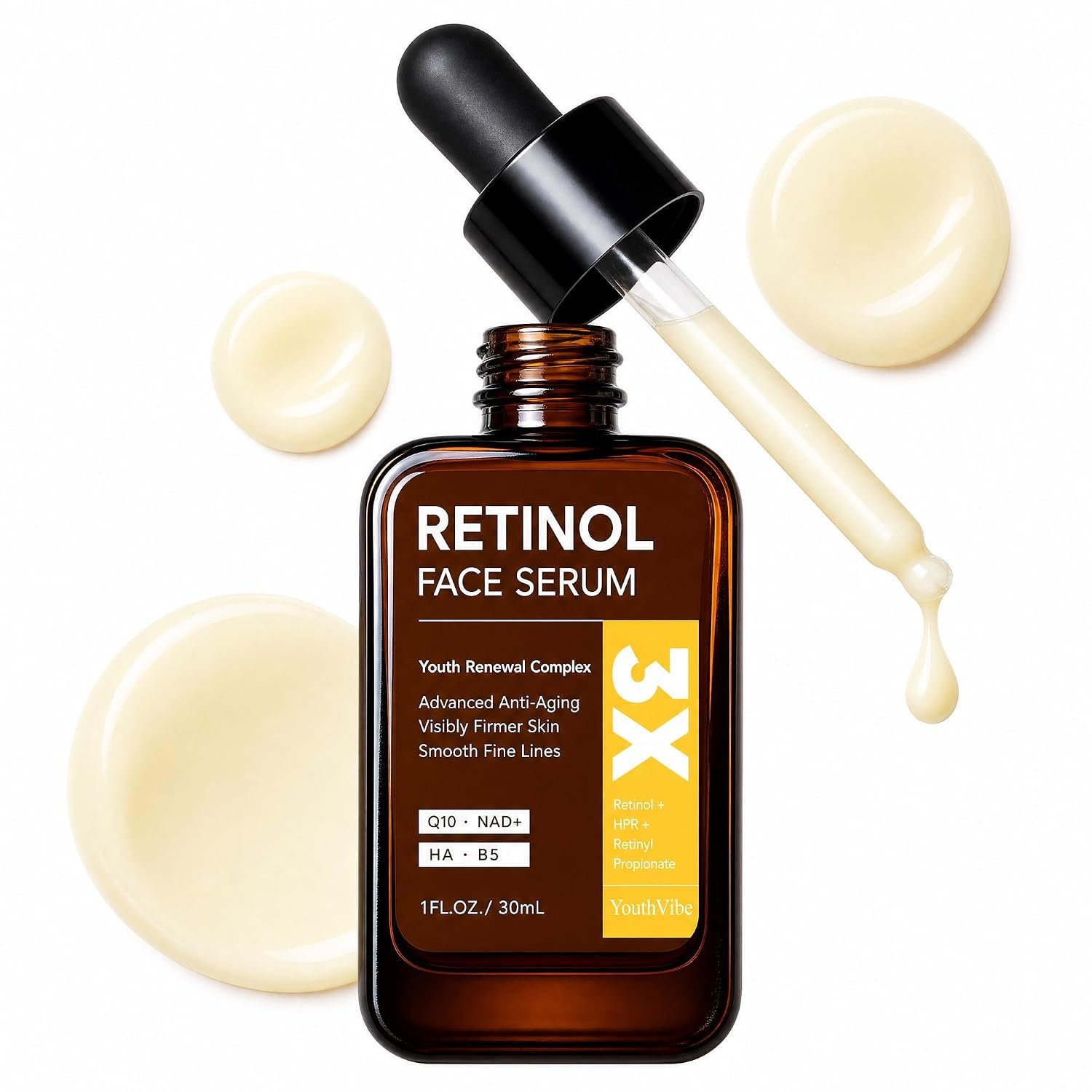 Retinol Serum for Face, Anti Aging & Anti Wrinkle resurfacing retinol serum