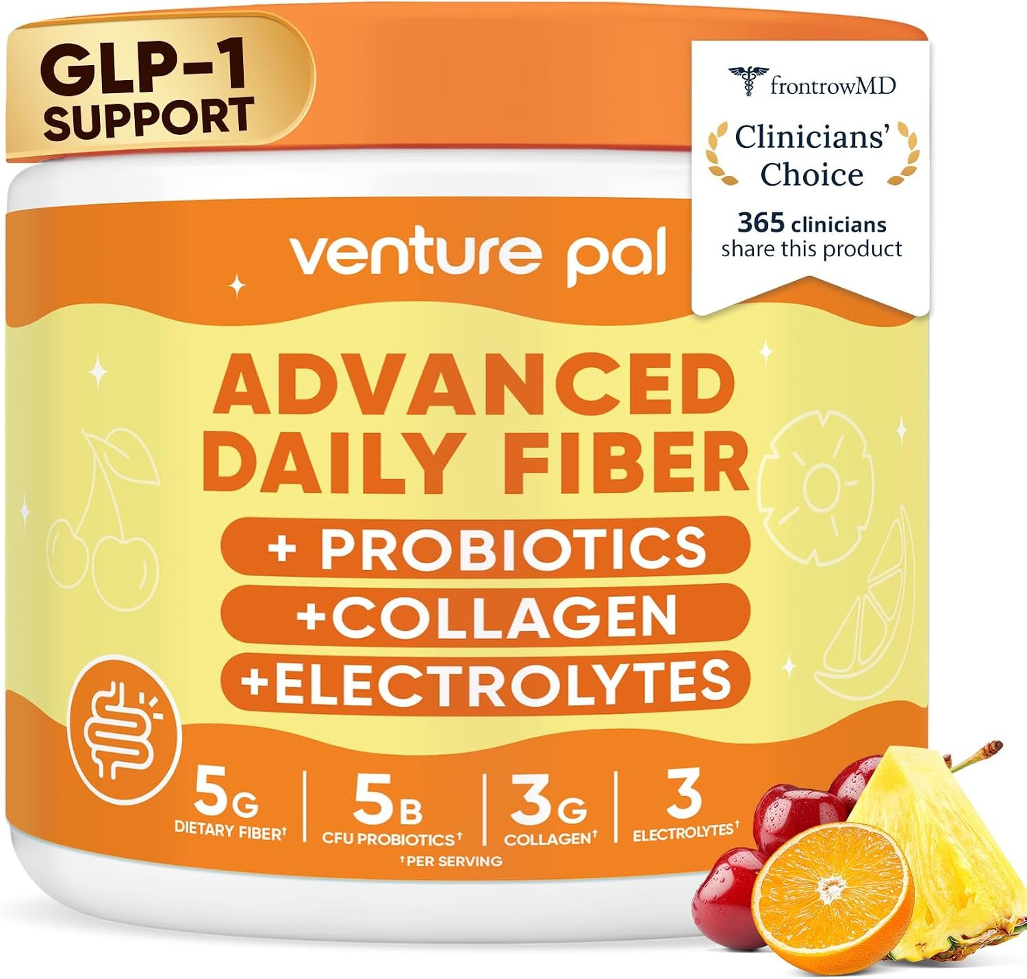 6-in-1 Advanced Daily Prebiotic Fiber Supplement Powder