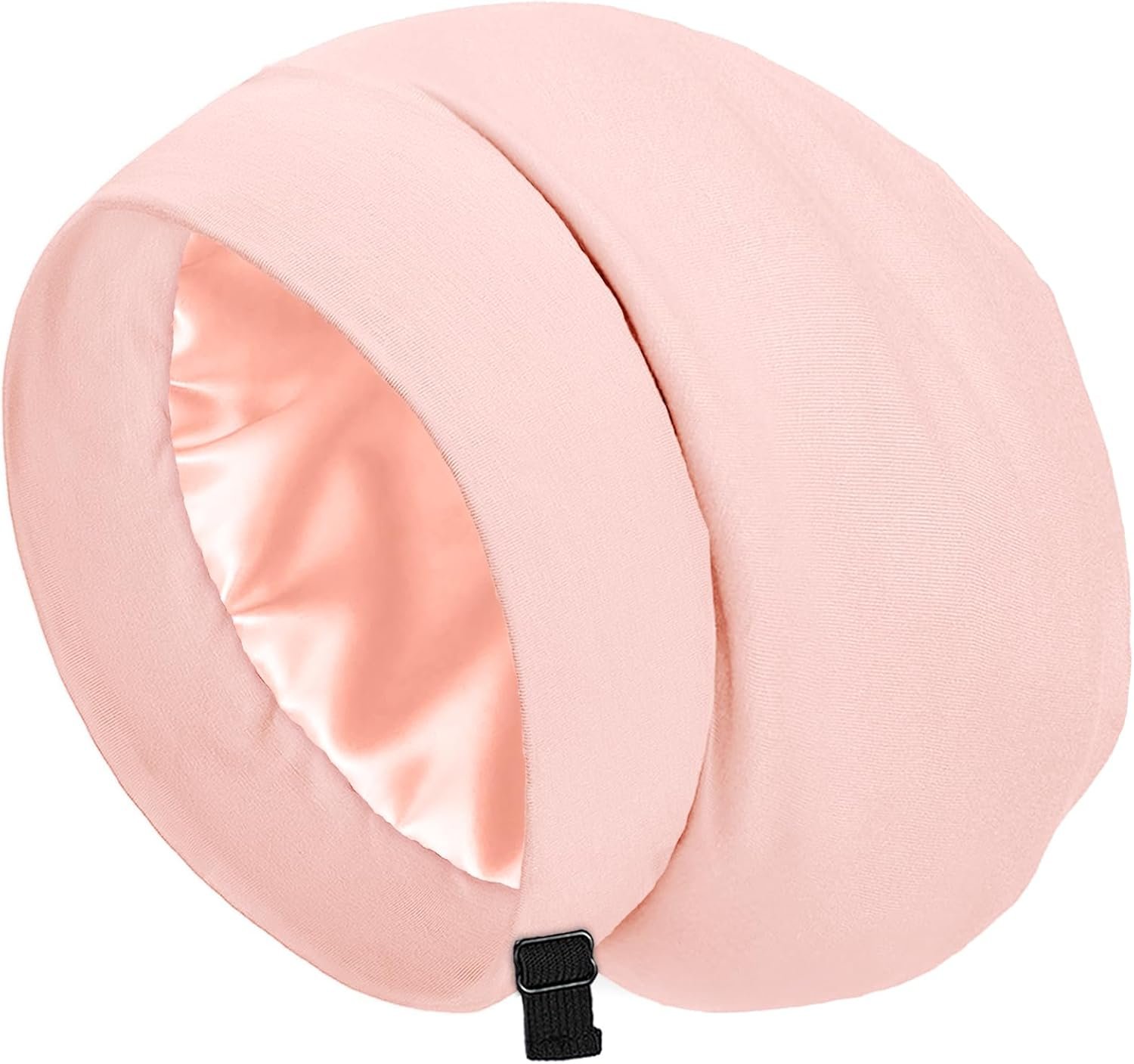 100% Mulberry Silk Lined Bonnet for Sleeping Women Sheep Cap Hair Wrap