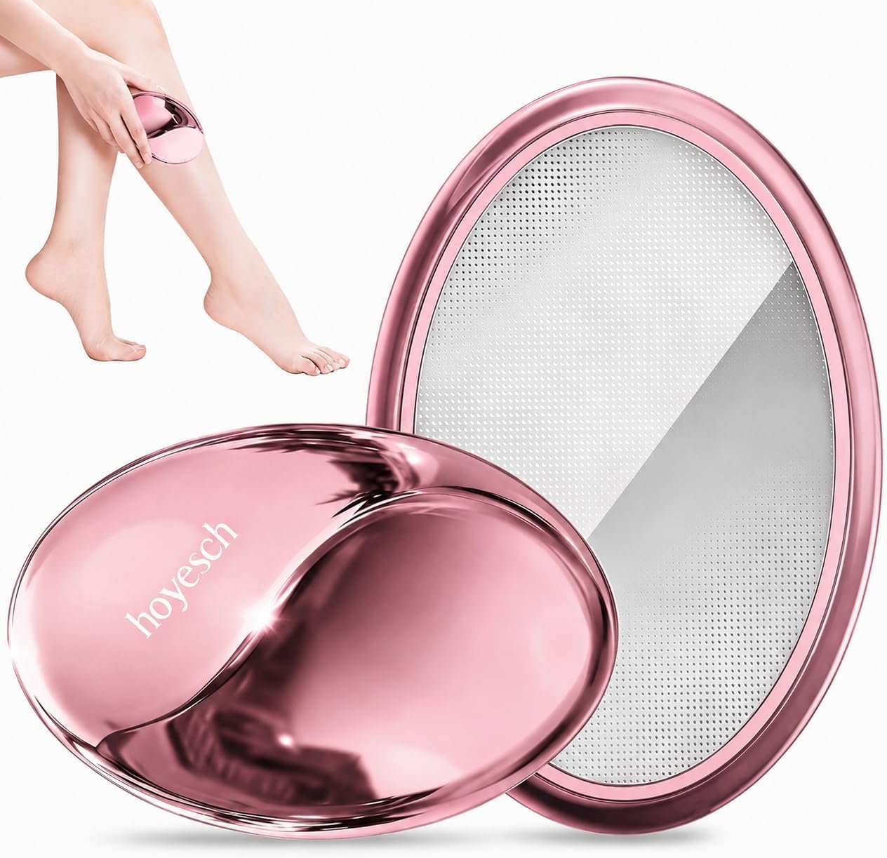 Crystal Hair Eraser for Women and Men (Electroplated Pink)
