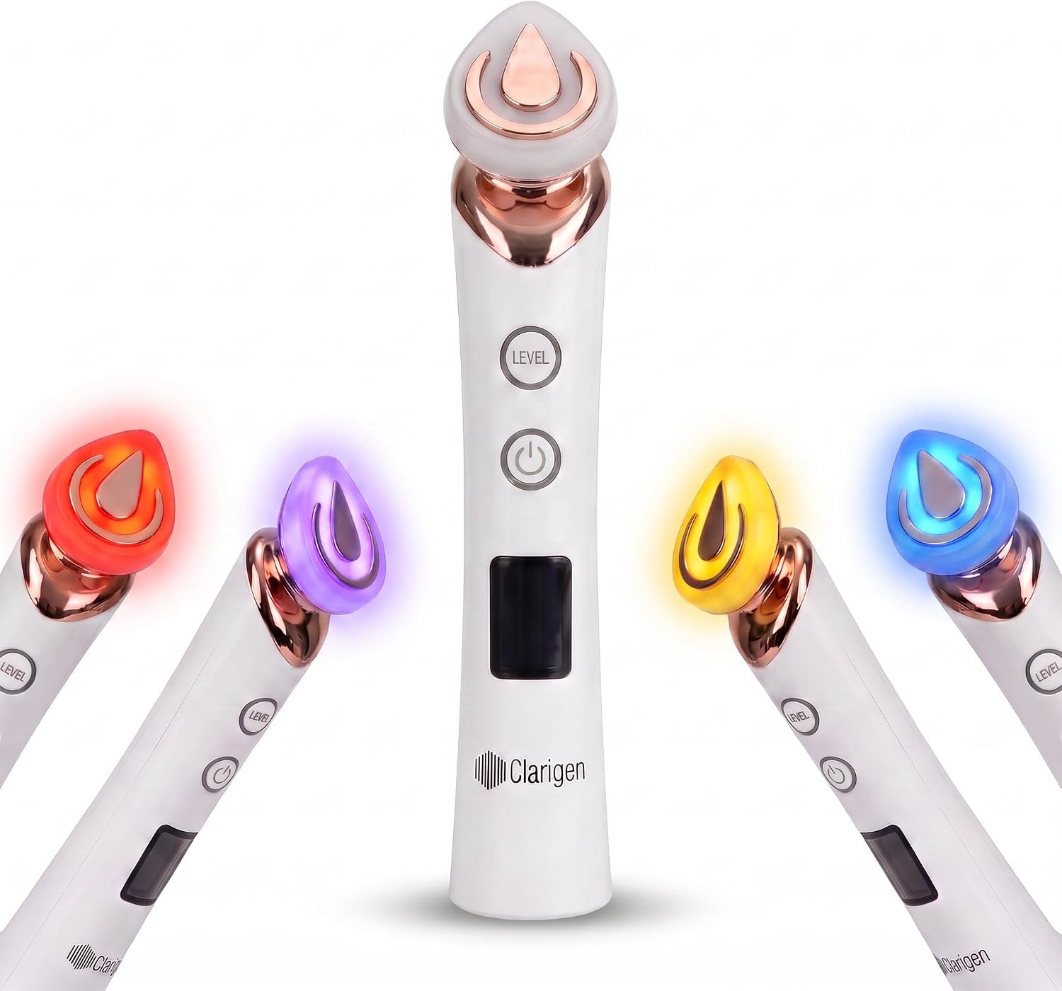 GloWand | 5-in-1 Korean Glass Skin Wand | Face & Neck Booster
