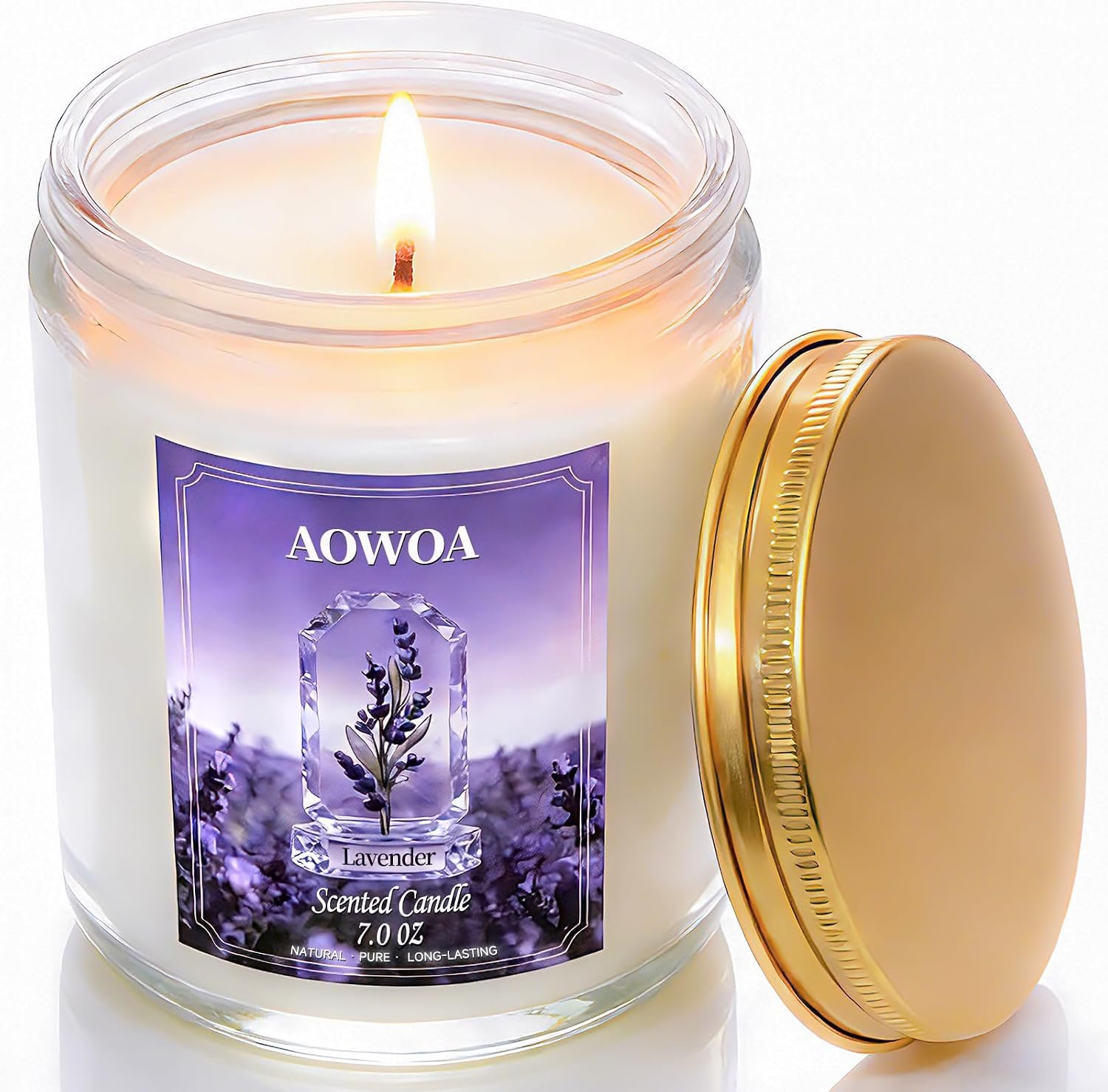 Lavender Scented Candles for Women -Aromatherapy Candle for Home