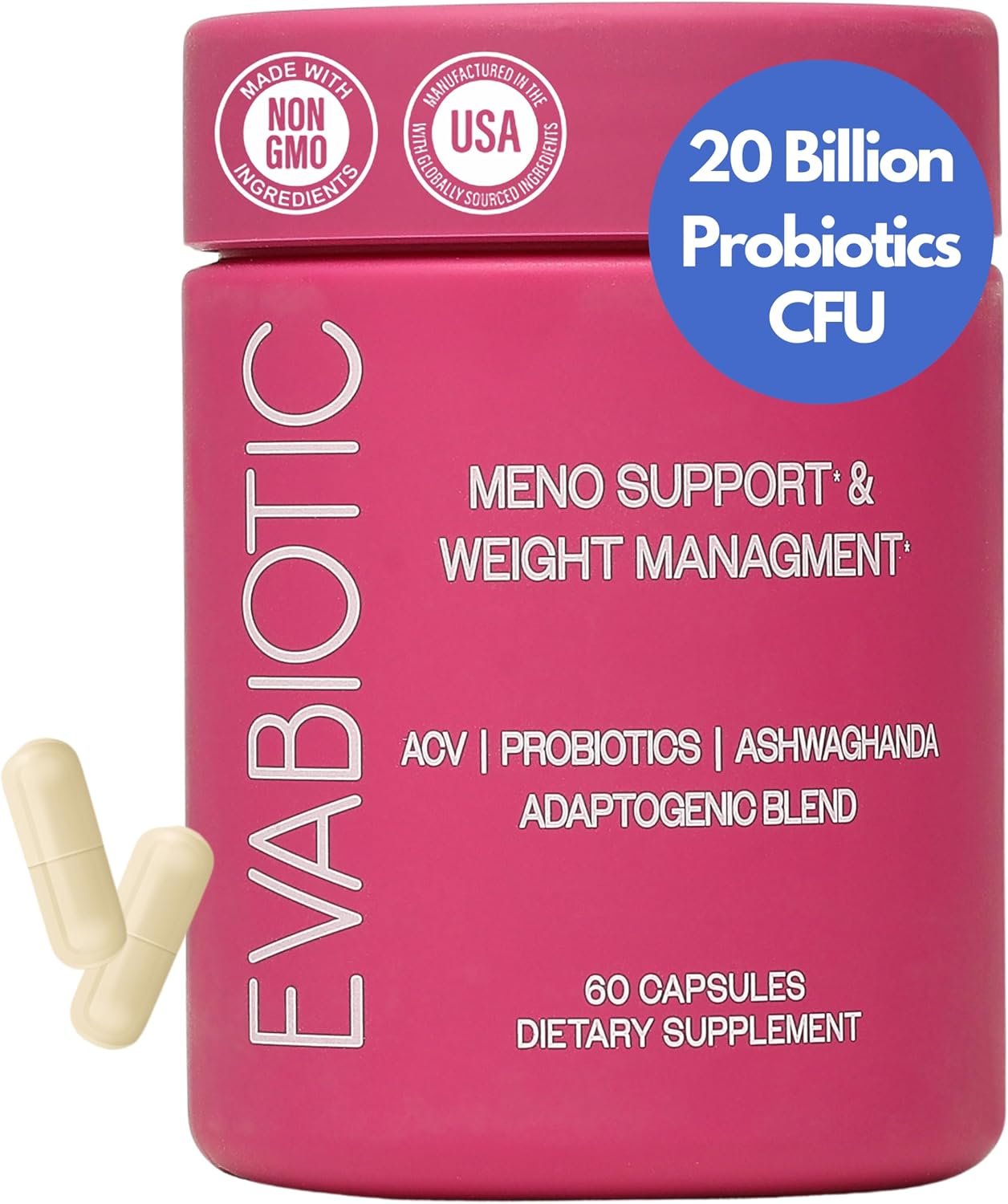 Complete Menopause Vitamins and Weight Management Supplements for Women