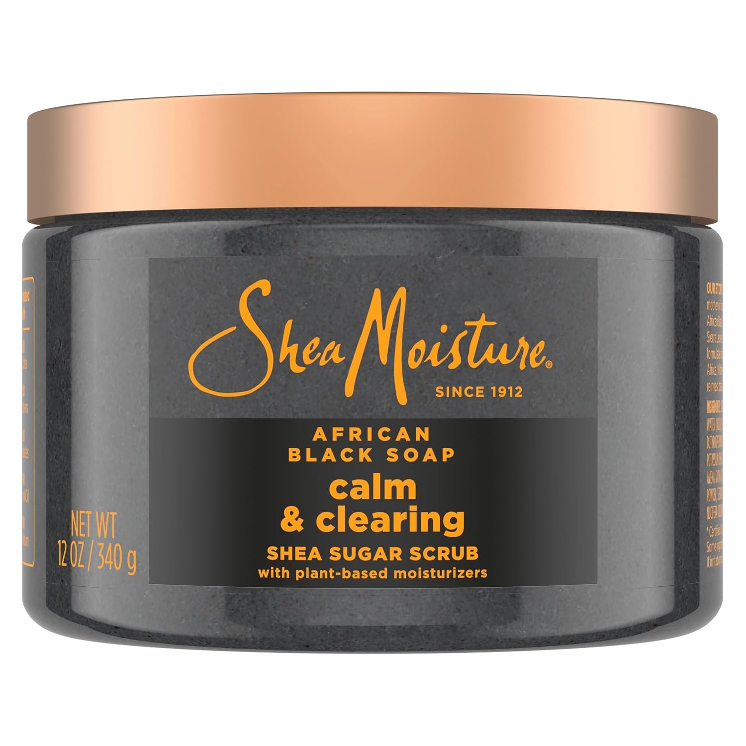 SheaMoisture African Black Soap Sugar Body Scrub 12oz