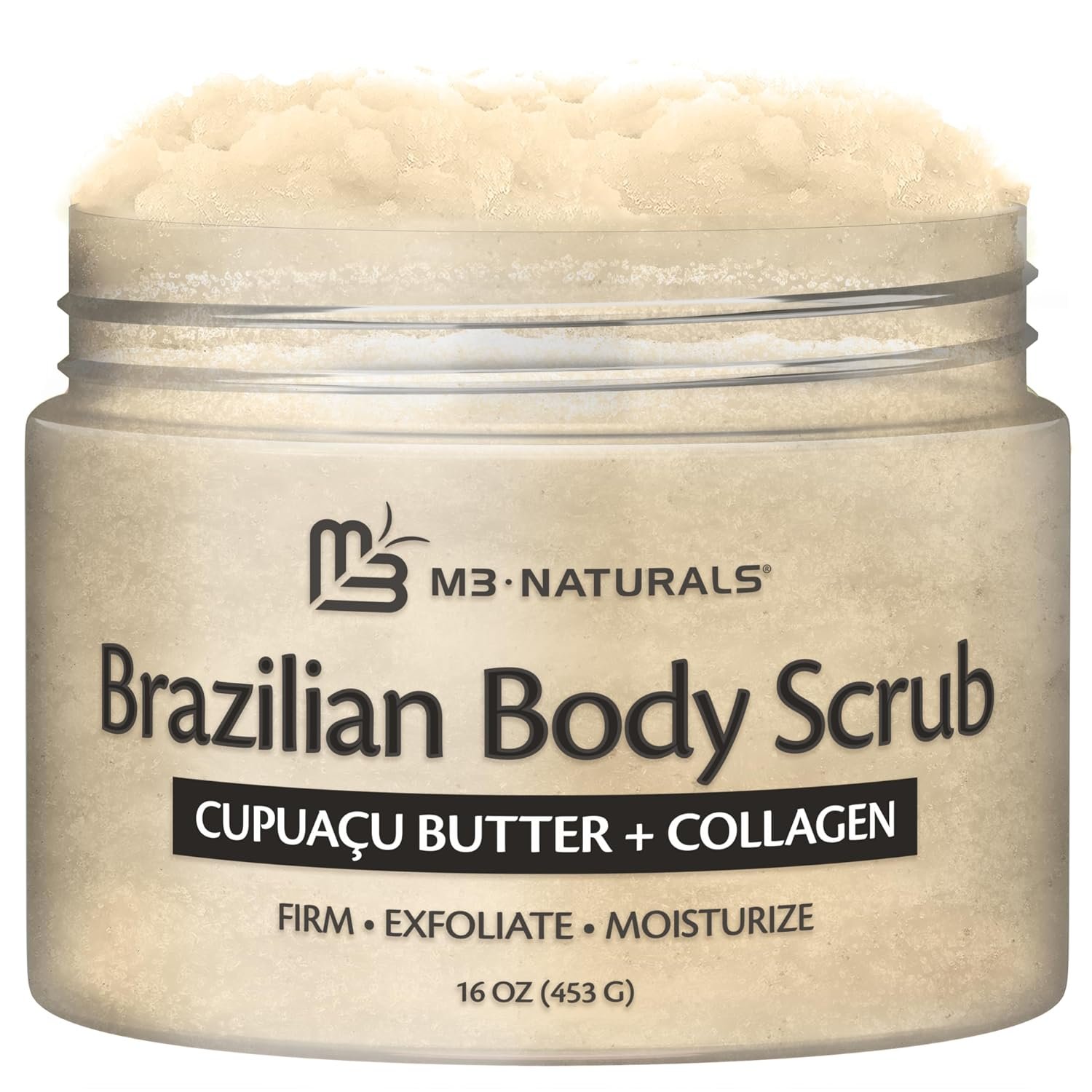 Brazilian Body Scrub, Firming & Moisturizing Bikini Scrub, 16 oz by M3