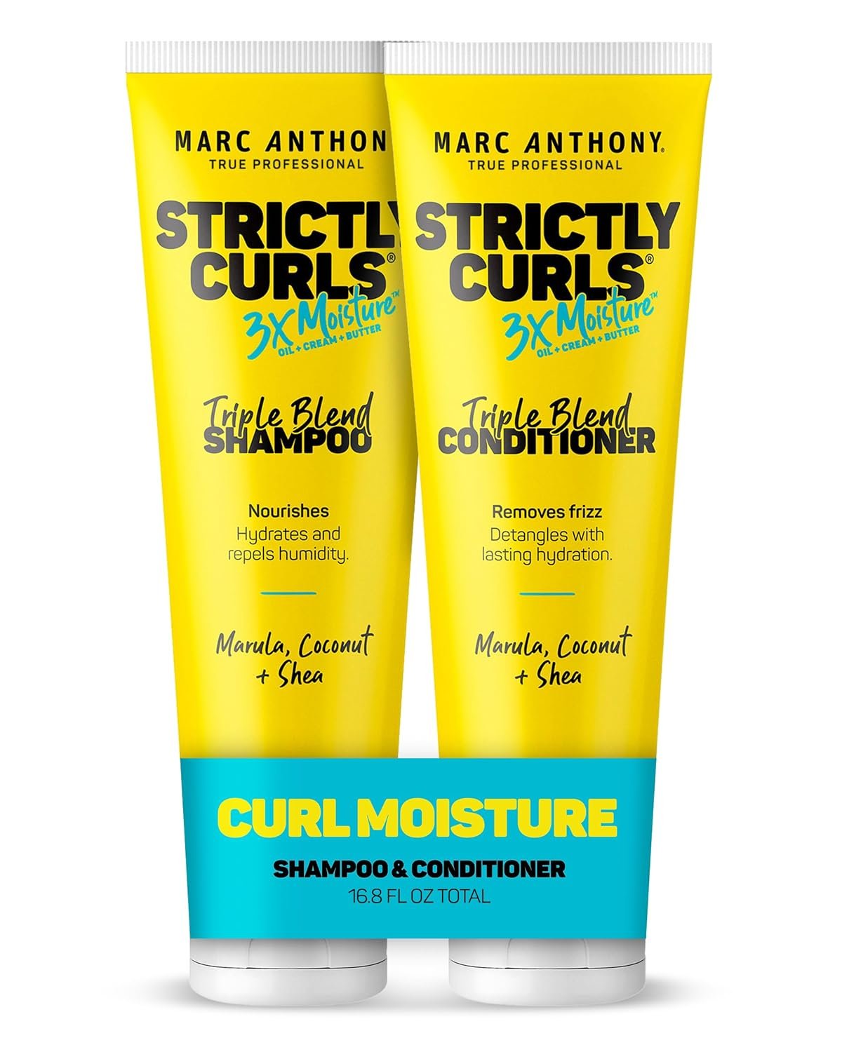 Marc Anthony StrictlyCurls 3X Moisture Curly Hair Shampoo & Conditioner Set