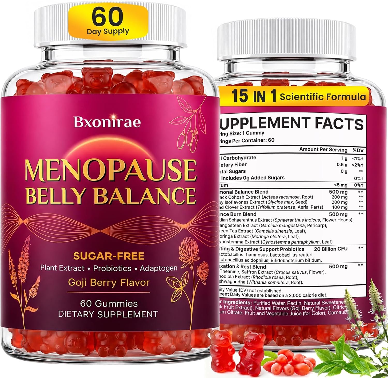 Menopause Supplements for Women,Hot Flashes Menopause Relief