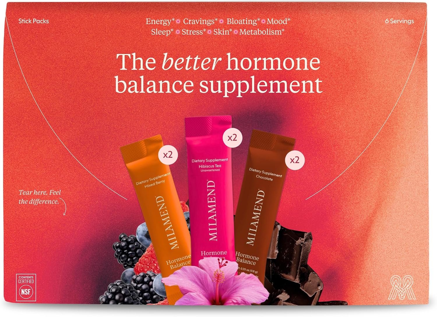 40:1 Inositol Powder Multi-Nutrient Women’s Hormonal Supplement Drink Mix