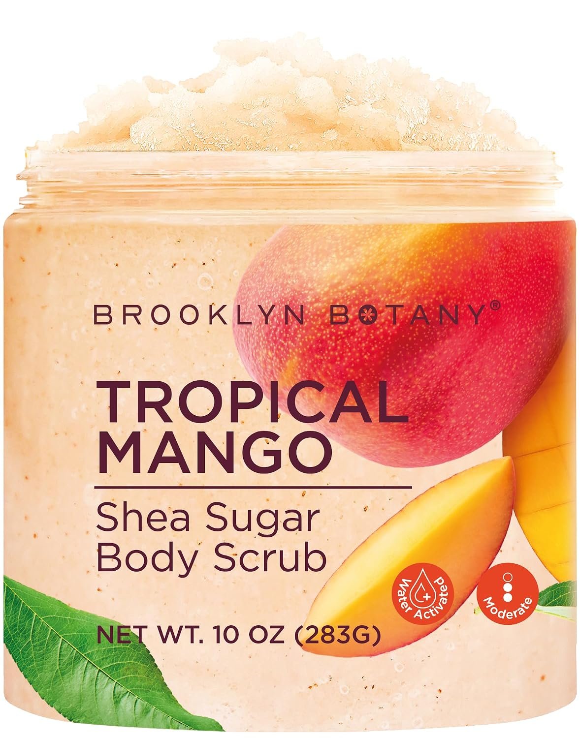 Brooklyn Botany Tropical Mango Shea Sugar Scrub – 10 oz