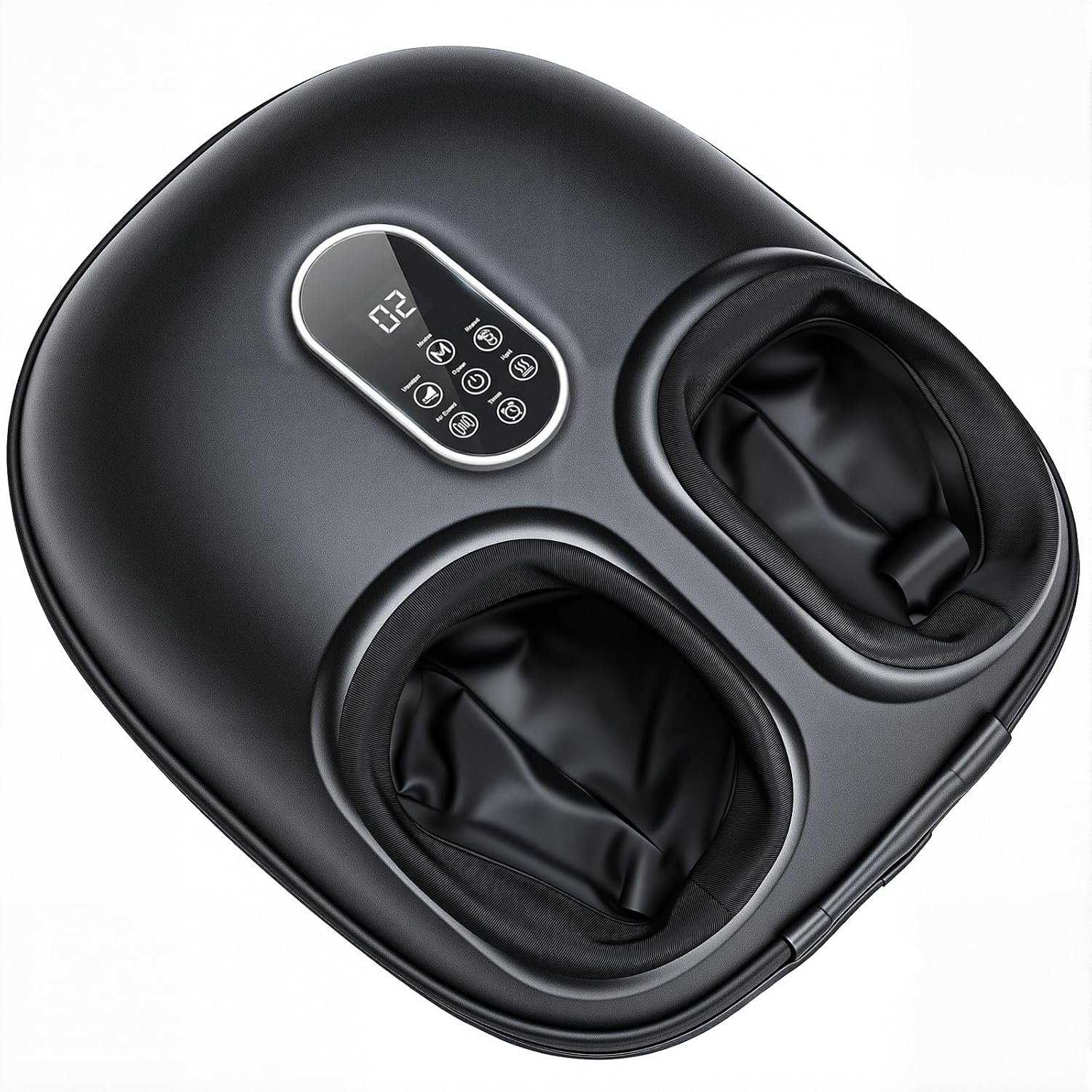 OLIXIS Foot Massager Machine with Heat, Shiatsu Deep Kneading Feet Massager with Air Compression, 6 Modes, Gifts for Women Men