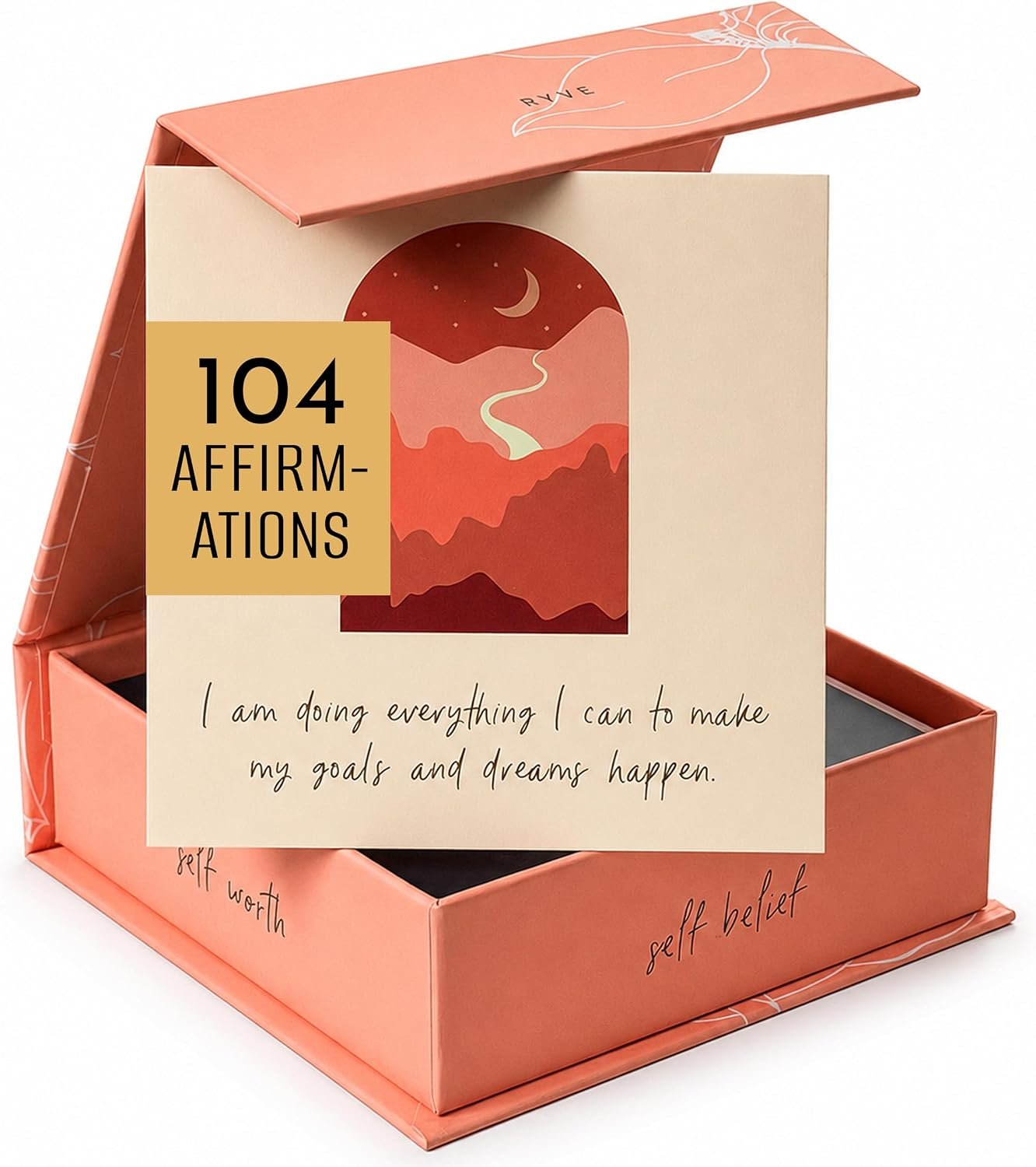 Affirmation Cards for Women, 52 Daily Positive Cards, Inspirational Quotes