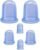 Silicone Cupping Therapy Sets (6-Pc Kit) – Included 2 Pcs Facial Suction Cups, Anti Cellulite Cup Massager – Vacuum Suction Cup for Cellulite Treatment – Amazing Cellulite Remover