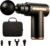 Small Massage Gun Handheld Deep Tissue Massager Gun Ideal Gift for Men & Women (Black)