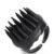 BTYMS Silicone Scalp Scrubber Shampoo Brush with Extra Long Bristles, Hair Scalp Massager Scalp Brush for Hair Growth & Dandruff Removal – Black
