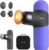 RENPHO Mini Thermal Massage Gun with Heat, Color Silicone Casing, 4 Speeds