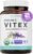 Organic Vitex Chasteberry Supplement for Women – High Strength Chaste Tree Berry Extract Supports Hormone Balance for Women from PMS to Menopause – Filler Free Vegan & Non-GMO (2 Month Supply)