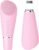 Silicone Face Scrubber Blackhead Scraper Rechargeable 2-in-1 Facial Cleansing Brush & Skin Spatula Duo, IPX7 Waterproof Exfoliating Massager Deep Cleansing for Women and Men(Light Pink)