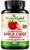 USDA Organic Apple Cider Vinegar Capsules with Mother, 1200 mg | Vegan & Non-GMO | Apple Cider Vinegar Pills with Cayenne Pepper & Ginger Root | 120 Caps
