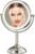 Professional 8.5″ Large Lighted Makeup Mirror with Brighter Lights, 1X/10X True HD Magnifying Mirror with 3 Color Dimmable Lights, 90 Shadowless LEDs, 360°Swivel Seamless Vanity Mirror, Pearl Nickel