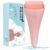 Fronnor Ice Roller for Face,Eyes,Facial Massager Tool,Soothing Skin Care Tool,Cooling Skincare Device for Puffiness,At-Home Spa Gift for Women(Pink)