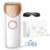 Ubroo Laser Hair Removal for Women, 97.6% Hair Reduction in 2 Session, 5℃ Ice Cooling IPL Hair Removal Device, Hair Removal at Home for Legs Bikini Armpits Facial (Gold)