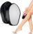 Crystal Hair Eraser, Painless Hair Removal Tool, Reusable Hair Remover for All Body Parts (Black)
