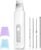 Blackhead Remover Tools, Face Scrubber Skin Spatula for Facial Cleansing, 4 Modes Pore Cleaner with 304 Stainless Steel Blade, Type-C Rechargeable, Silicone Face Brush, 4 Needles, PP Box