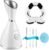 GETANYE Nano Ionic Face Steamer – 10X Penetration for Facial, Unclogs Pores, Moisturizing Spa Humidifier with Free Blackhead Remover Kit, Hair Band, Face Brush