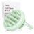 Sndyi Silicone Scalp Massager Shampoo Brush, Hair Scrubber with Soft Silicone Bristles, Scalp Scrubber/Exfoliator for Dandruff Removal, Wet Dry Scalp Brush for Hair Growth & Scalp Care, Mint Green