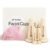 Rena Chris Facial Cupping Set & Gua Sha Facial Tool – Silicone Cupping Set & Rose Quartz Gua Sha Stone – Face Cupping Therapy Sets for Natural Skin Care, Puffiness, Lip Plumping (Pink)