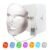 Aphrona FDA cleared LED Facial Mask MOONLIGHT PRO 7 Color Treatment Photon Mask, Red light Blue light for Acne Removal Wrinkle Reduction, led light therapy for face, 450 Powerful LED Chips (White)