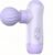 Mini Massage Gun, Silent Brushless Motor Ultra-Quiet Pocket Sized Percussion Muscle Massager, Powerful Rechargeable Fascial Gun for Athletes Back Pain Relief, Ideal for Home Office Travel