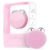 FOREO BEAR Mini Microcurrent Facial Device – Face Sculpting Tool – Firm & Contour – Reduce Double Chin – Non-Invasive – Increases Absorption of Facial Skin Care Products – Pearl Pink