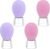 4Pcs Facial Cupping Therapy Set, Silicone Face Cupping Kit for Massage, Anti Cellulite Cup Massage Tool Vacuum Suction Cup for Eye Face Vacuum Massager