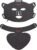 Hooga Red Light Therapy Mask – LED Face & Neck Light Therapy Mask Set, 630nm 660nm Red & 850nm Near Infrared, Tri Chip LEDs, Rechargeable, Adjustable Comfortable Fit