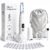 Sonic Dermaplaning Razor for Women, Facial Hair Remover with 12 Refills