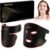 Red Light Therapy for Face and Neck, 850nm Infrared & Red Light Mask, 4 Modes LED Face Mask Light Therapy with Neck Masks, 2600mAh Rechargeable Portable Skincare Device at Home & Travel