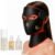 4D Contour-Fit LED Light Therapy Mask for Face & Neck, Red Light Therapy Mask with 7 Colors & NIR Light, Rechargeable Cordless Facial Mask for At-Home Skincare, Black