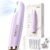 Sonic Dermaplane Razor for Women Face, Purple