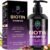 Biotin Hair Growth Shampoo, Hair Loss Shampoo for Thinning Hair for Women & Men, Strengthen Roots, Control Oil & Thicken Thin Hair, Sulfate-Free for All Hair Types, 10.1 Fl Oz-Fresh