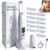 Sonic Dermaplane Razor for Women Face 12 Refill Blades