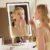 Gospire Hollywood Lighted Makeup Mirror, 4000mAh Rechargeable, 11.8”x19.7”